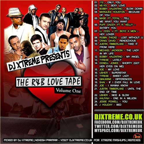 DJ Xtreme Presents - The R&B Love Tape - Volume 1