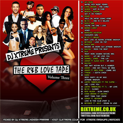 DJ Xtreme Presents - The R&B Love Tape - Volume 3